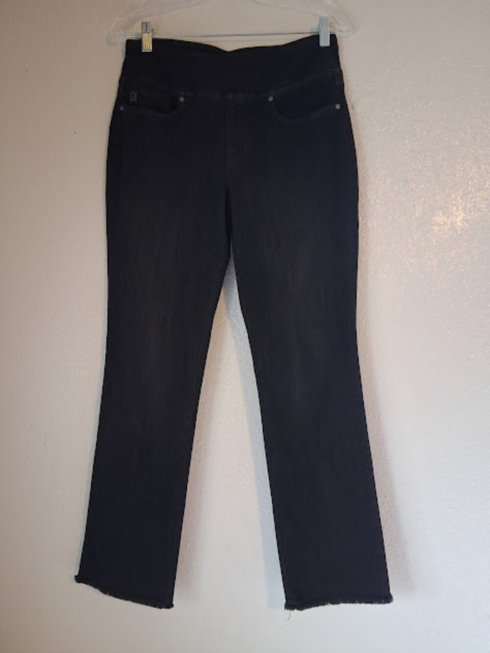 Belle b Kim Gravel women's size 10P black wash jeans